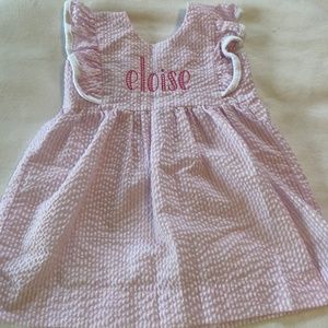 “Eloise” monogram dress